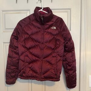 The North Face Women's Purple Puffer Jacket